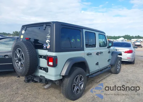 2023 Jeep Wrangler 4-Door Sport S 4X4 из США, поврежденный, VIN 1C4HJXDN4PW606438